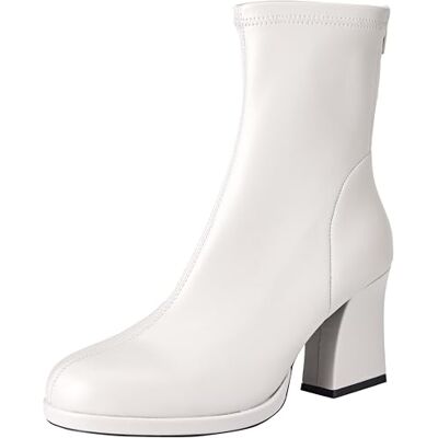 Pinko Damen Jomeli Kunstleder S Stiefelette, I41 Perlgrau, 37 EU Pinko Damen Jomeli Kunstleder S Stiefelette, I41 Perlgrau, 37 EU