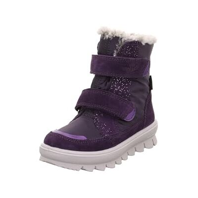 Superfit Mädchen FLAVIA warm gefütterte Gore-Tex Stiefel, LILA 8500 Superfit Mädchen FLAVIA warm gefütterte Gore-Tex Stiefel, LILA 8500