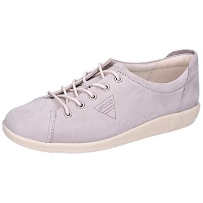 Ecco Damen Soft 2.0 schnürer Grau 41 Ecco Damen Soft 2.0 schnürer Grau 41