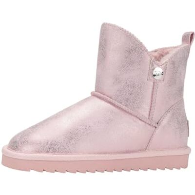 KangaROOS Mädchen K-uk Silvery Schneestiefel KangaROOS Mädchen K-uk Silvery Schneestiefel