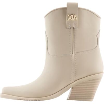 Armani Exchange Ampero Woman's Genuine leather, metal logo detail, Ankle Boot, Dusty, 37 Armani Exchange Ampero Woman's Genuine leather, metal logo detail, Ankle Boot, Dusty, 37