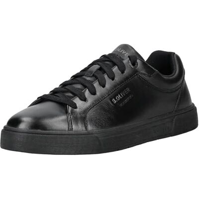 S. Oliver Herren Sneaker flach mit Schnürsenkeln Low Top, Schwarz (Black), 45 EU S. Oliver Herren Sneaker flach mit Schnürsenkeln Low Top, Schwarz (Black), 45 EU