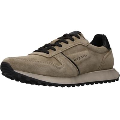 Bugatti Herren Sneaker Mid-Top 332AWD031400-7200 Weite Normal Schnürung Leder Light Green 45 EU Bugatti Herren Sneaker Mid-Top 332AWD031400-7200 Weite Normal Schnürung Leder Light Green 45 EU