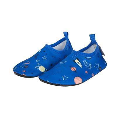 Sterntaler Badeschuhe Weltraum Print- Aquaschuhe schnelltrocknend Wasserschuhe Baby Jungen Schwimmschuhe, Bequeme Strand Slipper, königsblau, Größe 20 Sterntaler Badeschuhe Weltraum Print- Aquaschuhe schnelltrocknend Wasserschuhe Baby Jungen Schwimmschuhe, Bequeme Strand Slipper, königsblau, Größe 20