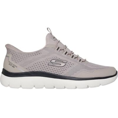 Skechers Herren Summits Top Rate Slip-InTurnschuhe, Taupe Mesh/Black Tpu, 41 EU Skechers Herren Summits Top Rate Slip-InTurnschuhe, Taupe Mesh/Black Tpu, 41 EU