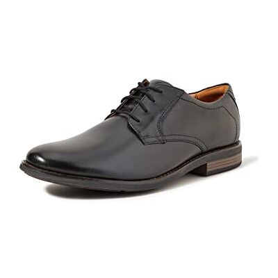 Clarks Herren Becken Lace Brogues, Schwarzes Leder, 39.5 EU Clarks Herren Becken Lace Brogues, Schwarzes Leder, 39.5 EU