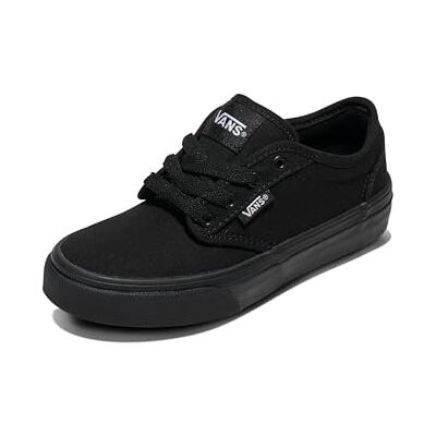 Vans Jungen Atwood Sneaker, Canvas Black Black, 35 EU Vans Jungen Atwood Sneaker, Canvas Black Black, 35 EU