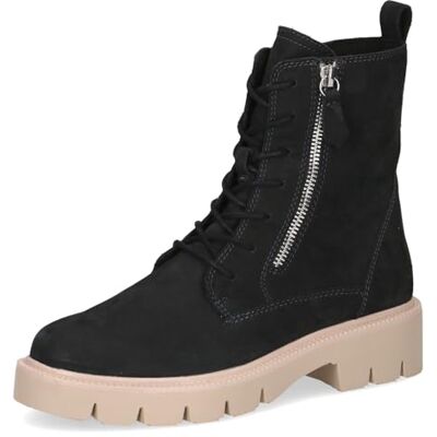 CAPRICE Damen Stiefeletten aus Leder mit Reißverschluss, Blau (Ocean Nubuc), 40 EU CAPRICE Damen Stiefeletten aus Leder mit Reißverschluss, Blau (Ocean Nubuc), 40 EU