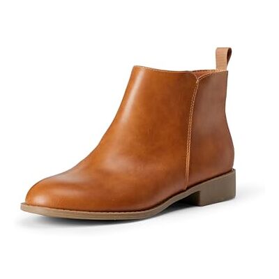 Amazon Mädchen Stiefeletten Mit Reißverschluss, Bräunen Kunstleder, 34 EU Amazon Mädchen Stiefeletten Mit Reißverschluss, Bräunen Kunstleder, 34 EU