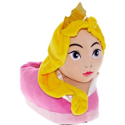 HAPPYFEET SLIPPERS Happy Feet Hausschuhe, offizielles Lizenzprodukt, Disney- und Pixar-Charaktere, figurale Hausschuhe für Herren, Damen, Kinder, bekannt aus dem Haifisch-Tanktop, Aurora Dornröschen, 1-5 Women/1-4 Men HAPPYFEET SLIPPERS Happy Feet Hausschuhe, offizielles Lizenzprodukt, Disney- und Pixar-Charaktere, figurale Hausschuhe für Herren, Damen, Kinder, bekannt aus dem Haifisch-Tanktop, Aurora Dornröschen, 1-5 Women/1-4 Men