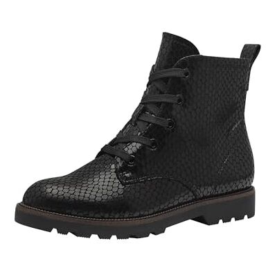 Tamaris Damen Stiefelette Textil Vegan; BLACK STRUCTURE, EU 41 Tamaris Damen Stiefelette Textil Vegan; BLACK STRUCTURE, EU 41
