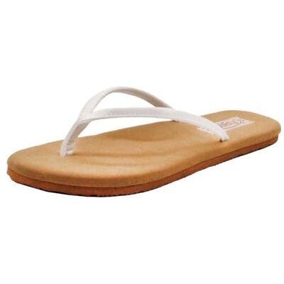 Flojos Unisex Fiesta Flipflop, Weiß/Hellbraun, 38 EU Flojos Unisex Fiesta Flipflop, Weiß/Hellbraun, 38 EU