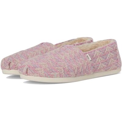 TOMS Damen Alpargata EspadrilleEspadrilles, Vintage Pink Cozy Global Woven Faux Fur, 40 EU TOMS Damen Alpargata EspadrilleEspadrilles, Vintage Pink Cozy Global Woven Faux Fur, 40 EU