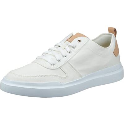 Cole Haan Men's Gp Rly Canvs Crt Snk:ivory/Ch Natural Sneaker, White, 11 UK Cole Haan Men's Gp Rly Canvs Crt Snk:ivory/Ch Natural Sneaker, White, 11 UK