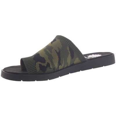 Yellow Box Feeza Damen-Slipper, Camo, 37.5 EU Yellow Box Feeza Damen-Slipper, Camo, 37.5 EU