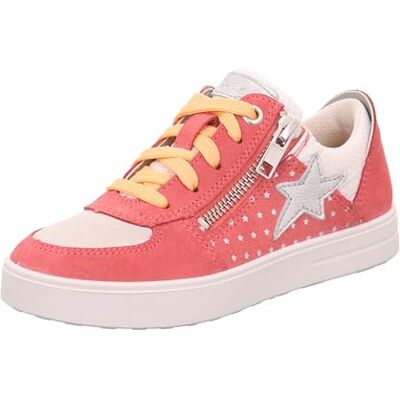 Superfit Mädchen Stella Sneaker, Rosa Weiß 5500, 26 EU Weit Superfit Mädchen Stella Sneaker, Rosa Weiß 5500, 26 EU Weit
