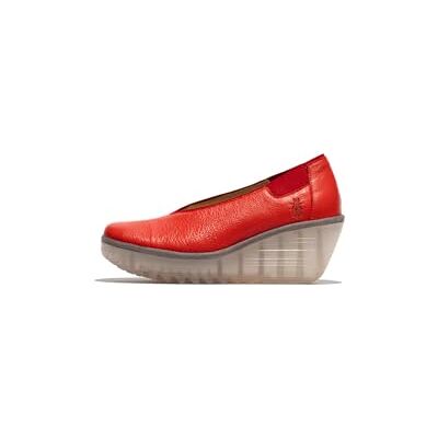FLY London YOZA438FLY, Moccasin Women's Fashion Shoes, Devil RED, 38 FLY London YOZA438FLY, Moccasin Women's Fashion Shoes, Devil RED, 38