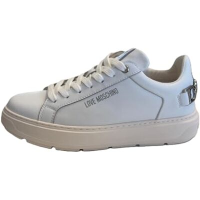 Love Moschino Turnschuhe Damen Weiß 37 EU Love Moschino Turnschuhe Damen Weiß 37 EU