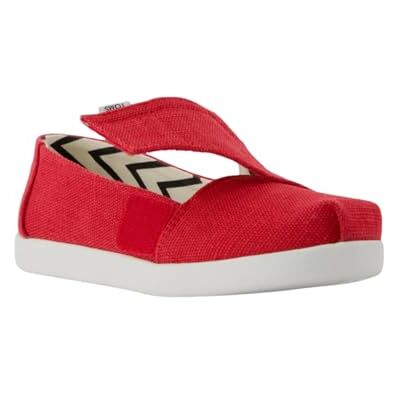 TOMS Jungen Unisex Kinder Alpargata Classic Flacher Slipper, Navy Heritage Canvas, 21 EU TOMS Jungen Unisex Kinder Alpargata Classic Flacher Slipper, Navy Heritage Canvas, 21 EU
