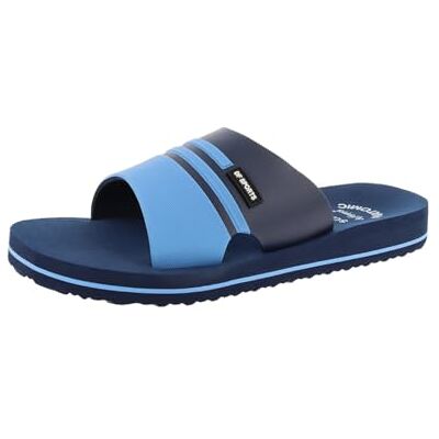 de fonseca Herren-Stirnband, Fußbett und Sohle aus Eva, Badeschuhe, blau, 42/43 EU de fonseca Herren-Stirnband, Fußbett und Sohle aus Eva, Badeschuhe, blau, 42/43 EU