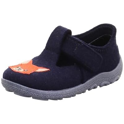 Superfit Jungen HAPPY Hausschuhe, blau 8000 Superfit Jungen HAPPY Hausschuhe, blau 8000