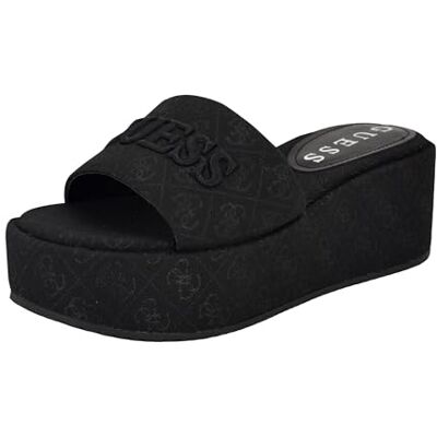 Guess Women's Bintai Sandal, Black Logo 001, 41 EU Guess Women's Bintai Sandal, Black Logo 001, 41 EU
