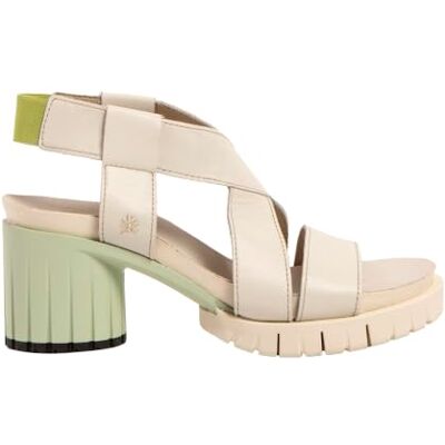 ART Damen 1921 Malibu Sandale mit Absatz, Cremefarben, 37 EU ART Damen 1921 Malibu Sandale mit Absatz, Cremefarben, 37 EU