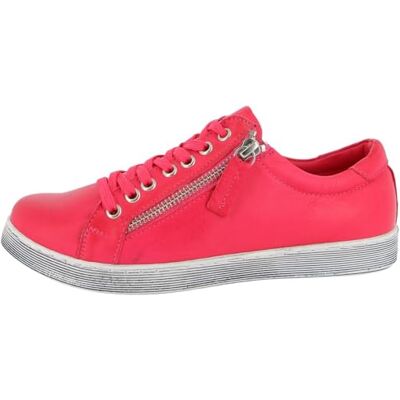 Andrea Conti Damen Sneaker, Magenta, 38 EU Andrea Conti Damen Sneaker, Magenta, 38 EU