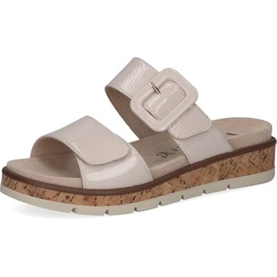 CAPRICE Pantolette 9-27206-44 weiß kombiniert G-Weite CAPRICE Pantolette 9-27206-44 weiß kombiniert G-Weite