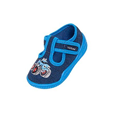 Viggami Vi-GGa-Mi Jungen Stefek Slipper, Dunkelblau, 20 EU Viggami Vi-GGa-Mi Jungen Stefek Slipper, Dunkelblau, 20 EU