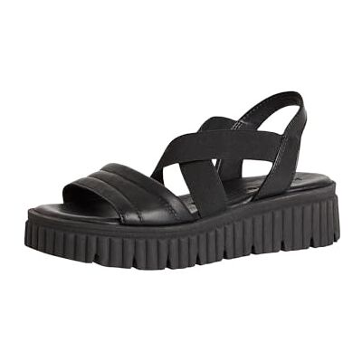 Tamaris Sandalette Damen Bequem schwarz,EU 39 Tamaris Sandalette Damen Bequem schwarz,EU 39