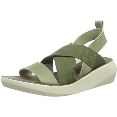 FLY London Damen Baji848fly Sandale, Grau (Smog), 37 EU FLY London Damen Baji848fly Sandale, Grau (Smog), 37 EU