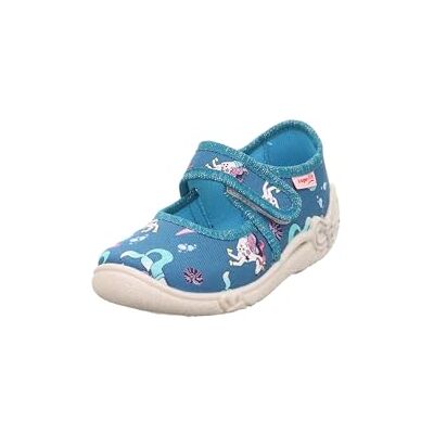 Superfit Mädchen BELINDA Hausschuhe, TÜRKIS/MEHRFARBIG 8400 Superfit Mädchen BELINDA Hausschuhe, TÜRKIS/MEHRFARBIG 8400
