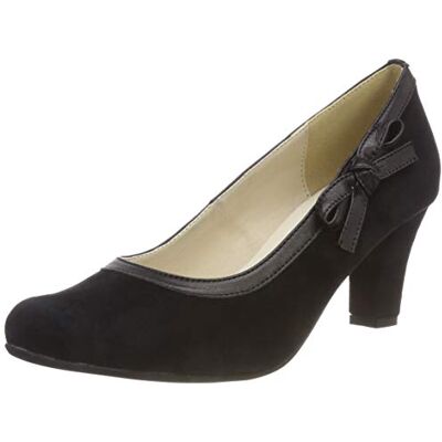 Hirschkogel 3006856, Damen Pumps, Schwarz (schwarz 002), 37 EU (4.5 UK) Hirschkogel 3006856, Damen Pumps, Schwarz (schwarz 002), 37 EU (4.5 UK)