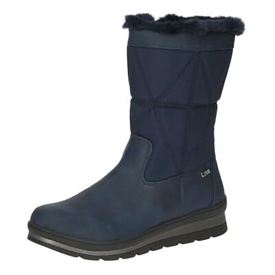 CAPRICE Damen Winterstiefel ohne Absatz Vegan Wasserabweisend, Blau (Ocean Comb), 38 EU CAPRICE Damen Winterstiefel ohne Absatz Vegan Wasserabweisend, Blau (Ocean Comb), 38 EU