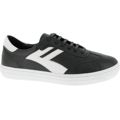 Andrea Conti Damen Low Top Freya Sneaker, Schwarz Weiß Weiß, 40 EU Andrea Conti Damen Low Top Freya Sneaker, Schwarz Weiß Weiß, 40 EU