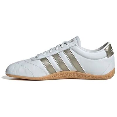 Adidas Damen Grand Court Lo Shoes, Crystal White/Cyber met./Gum 3, 44 EU Adidas Damen Grand Court Lo Shoes, Crystal White/Cyber met./Gum 3, 44 EU