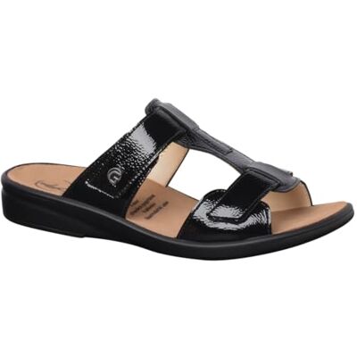 Ganter Damen Sonnica-e Slipper, Schwarz, 40 EU Schmal Ganter Damen Sonnica-e Slipper, Schwarz, 40 EU Schmal