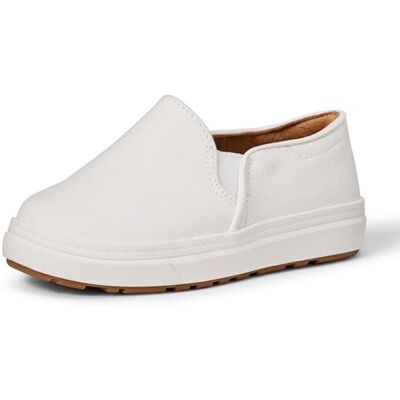 Amazon Unisex Kinder Slip-on-Sneaker, Weiß Canvas, 36 EU Amazon Unisex Kinder Slip-on-Sneaker, Weiß Canvas, 36 EU