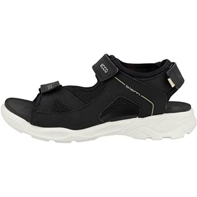 Ecco Jungen Biom Raft Flat Sandal, Schwarz, 28 EU Ecco Jungen Biom Raft Flat Sandal, Schwarz, 28 EU