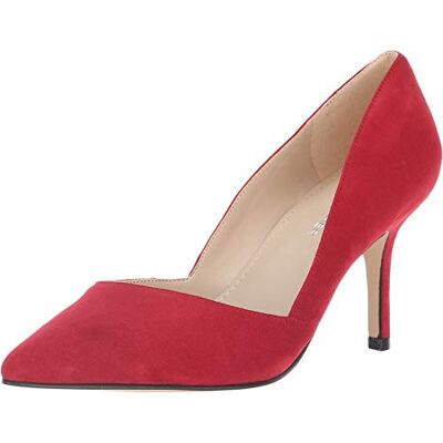 Marc Damen Pumps Tuscany, Rot (Luxuriöses, seidiges Veloursleder in Rot), 38 EU Marc Damen Pumps Tuscany, Rot (Luxuriöses, seidiges Veloursleder in Rot), 38 EU