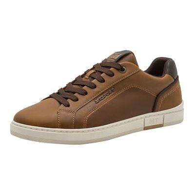 MARCO TOZZI Herren Sneaker Wechselfußbett Sportlich, braun (Cognac), 46 EU MARCO TOZZI Herren Sneaker Wechselfußbett Sportlich, braun (Cognac), 46 EU