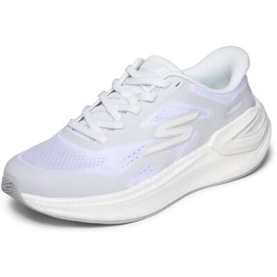 Skechers Damen Go Run Consistent Pro Slip-InTurnschuhe, White Grey, 37.5 EU Skechers Damen Go Run Consistent Pro Slip-InTurnschuhe, White Grey, 37.5 EU