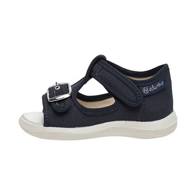 Naturino PAROS-Sandalo open toe in tessuto blau 18 Naturino PAROS-Sandalo open toe in tessuto blau 18