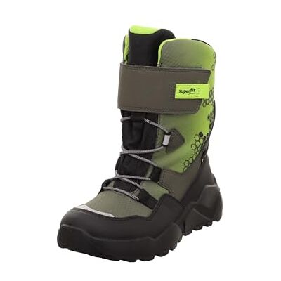Superfit Jungen ROCKET warm gefütterte Gore-Tex Stiefel, GRÜN/SCHWARZ 7000 Superfit Jungen ROCKET warm gefütterte Gore-Tex Stiefel, GRÜN/SCHWARZ 7000