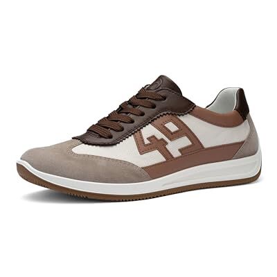 ARA Herren Lando Sneaker, Cashmere,Cream,Mousse,Mocca, 42 EU Weit ARA Herren Lando Sneaker, Cashmere,Cream,Mousse,Mocca, 42 EU Weit