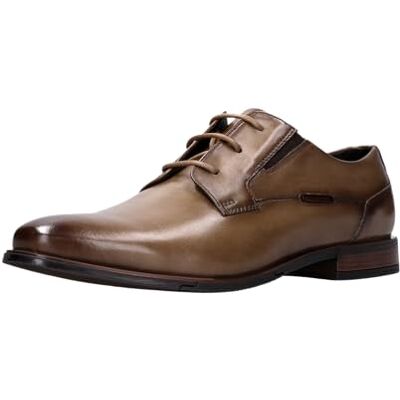 Bugatti Herren Oxford-Schuhe 312AFY111100-5200 Weite Breit Schnürung Leder beige 45 EU Bugatti Herren Oxford-Schuhe 312AFY111100-5200 Weite Breit Schnürung Leder beige 45 EU