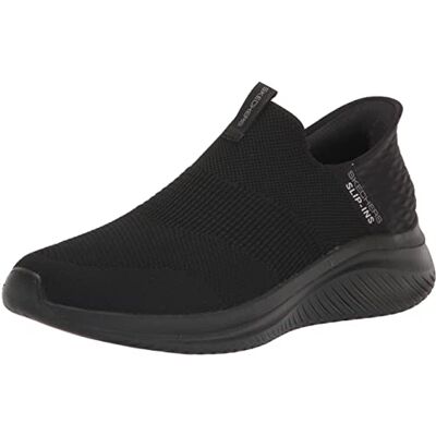 Skechers Herren Ultra Flex 3.0 Smooth Step Slip-In Slipper, Schwarz, 39.5 EU Weit Skechers Herren Ultra Flex 3.0 Smooth Step Slip-In Slipper, Schwarz, 39.5 EU Weit
