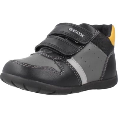 Geox Baby Jungen B Elthan Boy Sneaker, Schwarz, 19 EU Geox Baby Jungen B Elthan Boy Sneaker, Schwarz, 19 EU