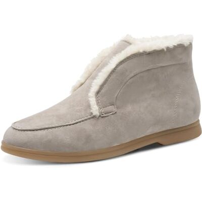 MARCO TOZZI Damen 2-26418-45 Stiefelette, Grey, 38 EU MARCO TOZZI Damen 2-26418-45 Stiefelette, Grey, 38 EU